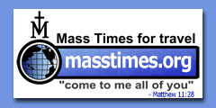 Mass time in over 106,000 churches